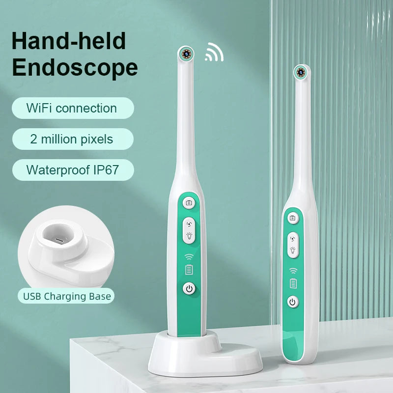 Wi-Fi Oral Inspection Camera with Charging Base