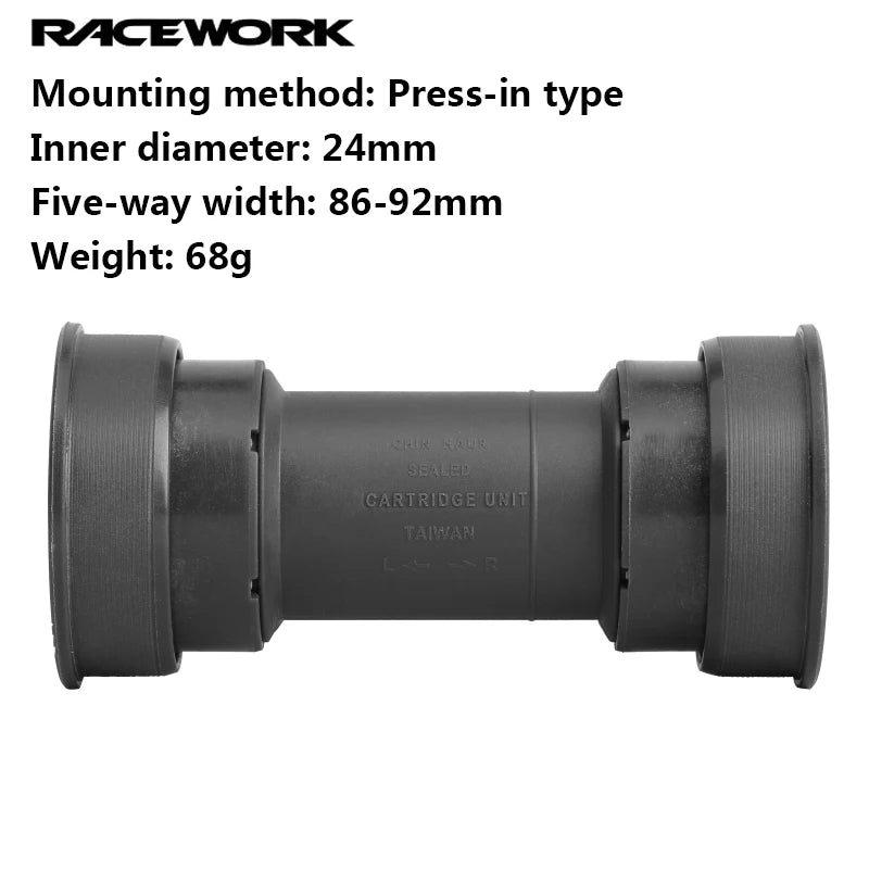 BB86/BB92 Press-Fit Bottom Bracket for 24mm Cranks