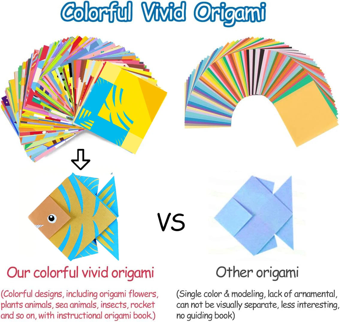 Set de origami pentru hârtie, 30 sau 96 de foi