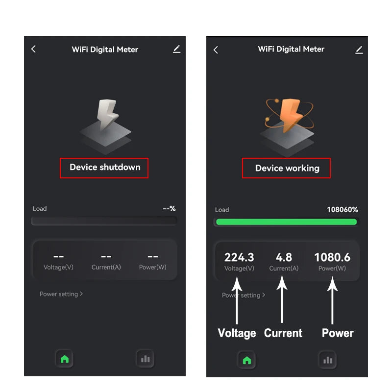 80 A Wi-Fi Energy Meter with CT Clamp