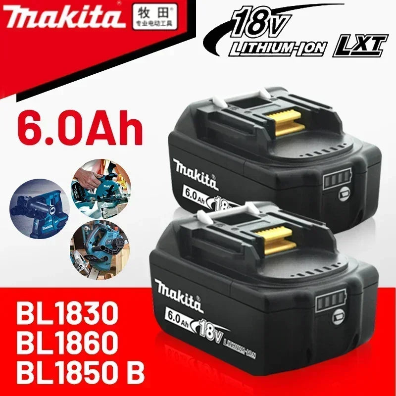 Makita 18V 6.0Ah Rechargeable Lithium Battery