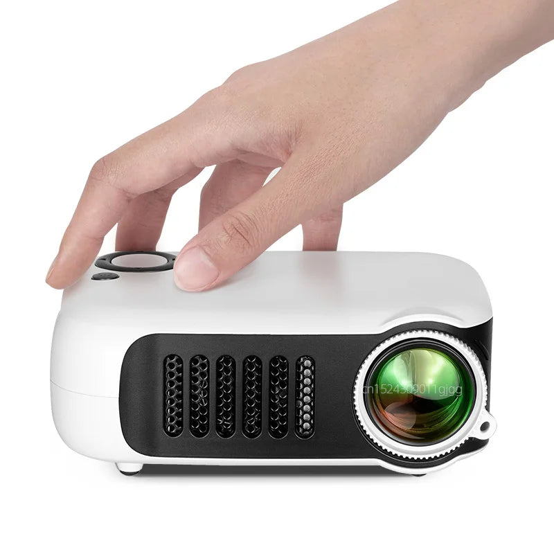 MINI Projector Portable 3D LED Video Projectors Home Cinema Theater Game Laser Beamer Smart TV BOX 1080P 4K Via HD Port A2000 