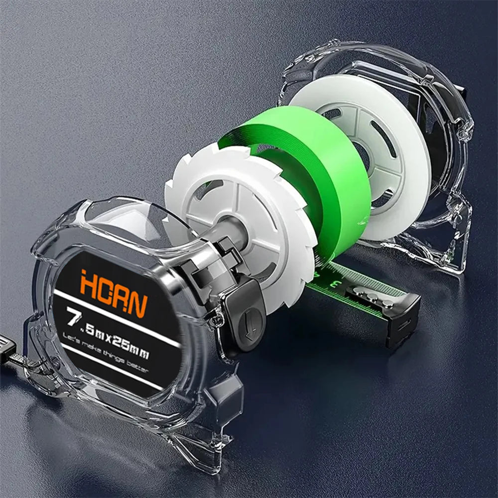 7.5m Self-Locking Fluorescent Tape Measure
