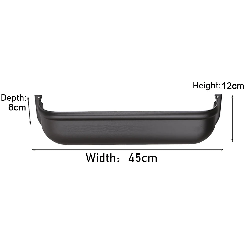 Van Camper Door Storage Shelf Organizer with Screws, 45cm