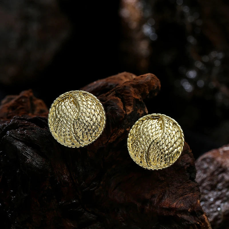 Brushed-Finish Clip-On Earrings – Design Options