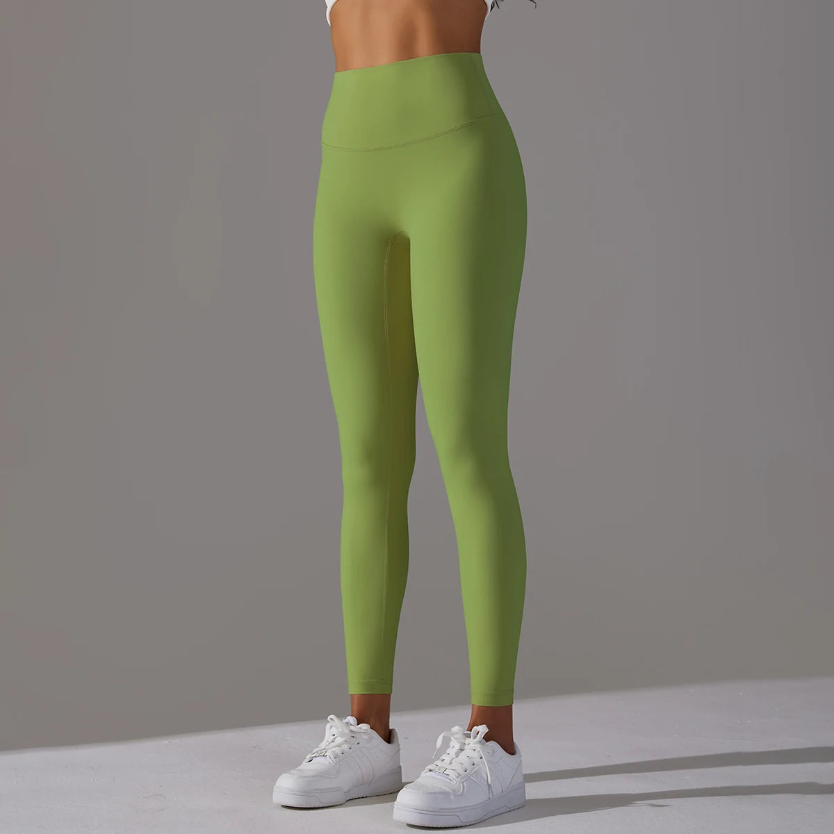 Damens High-Waist Stretch-Leggings