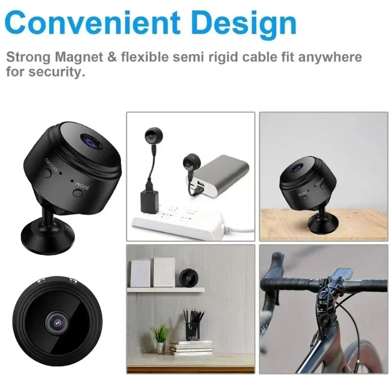 Mini WiFi 1080P HD Surveillance Camera with Night Vision