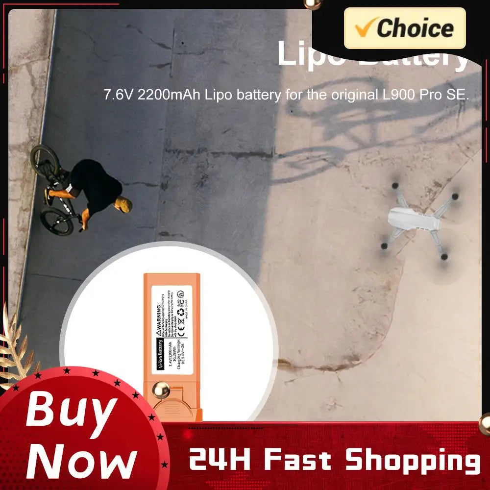 2200mAh Replacement Battery for L900 Pro SE Drone