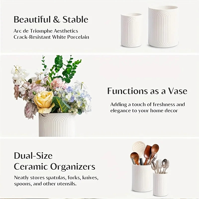 Kitchen Countertop Utensil Holder