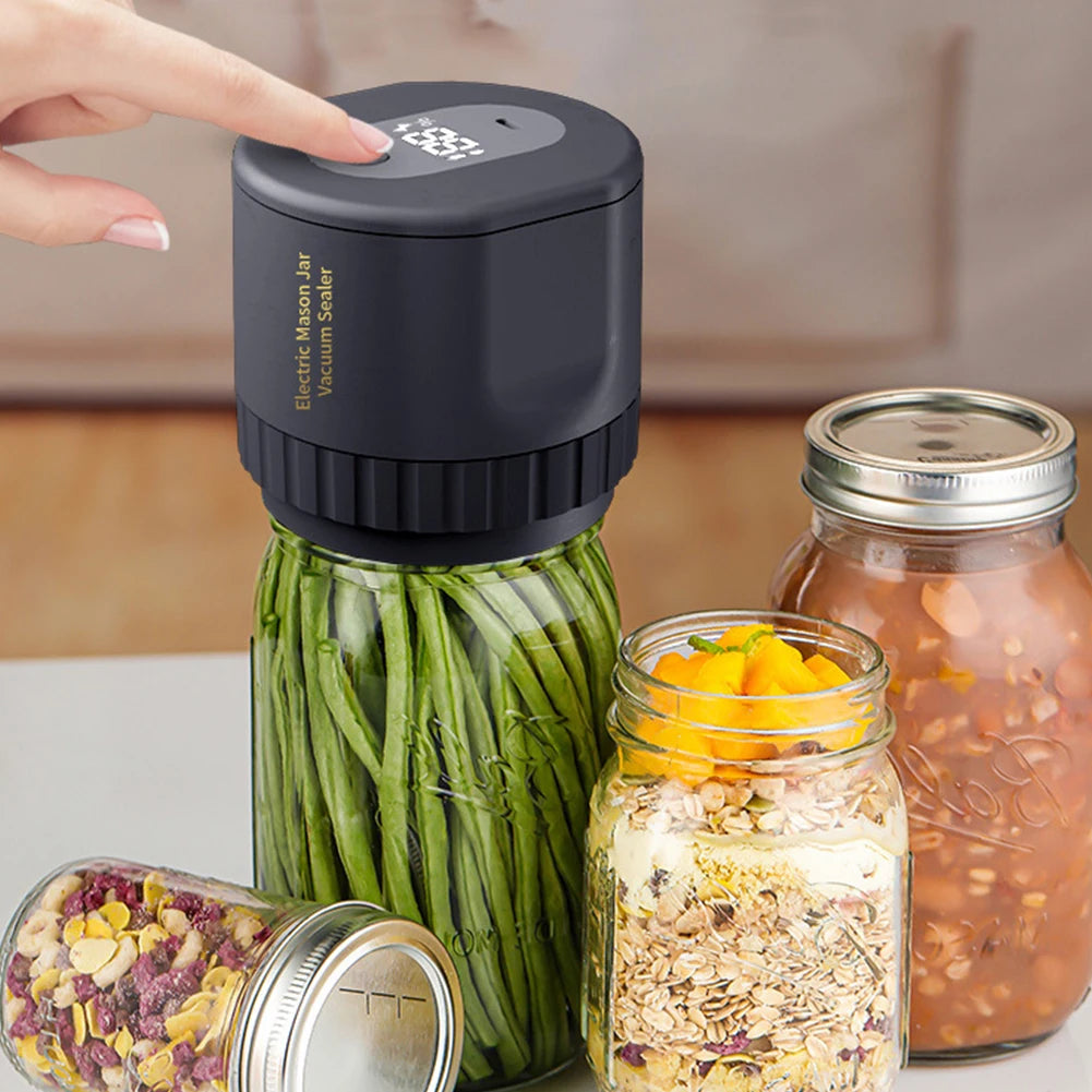 Machine de mise sous vide à conserve en Mason rechargeable