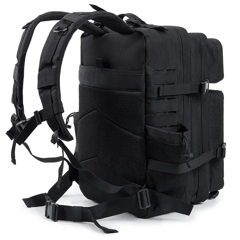 25L/45L Tactical Backpack with Water Bottle Holder