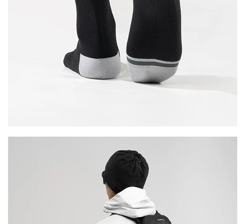 Waterproof Knee-High Hiking Socks for Outdoor, Snow, and Cycling
