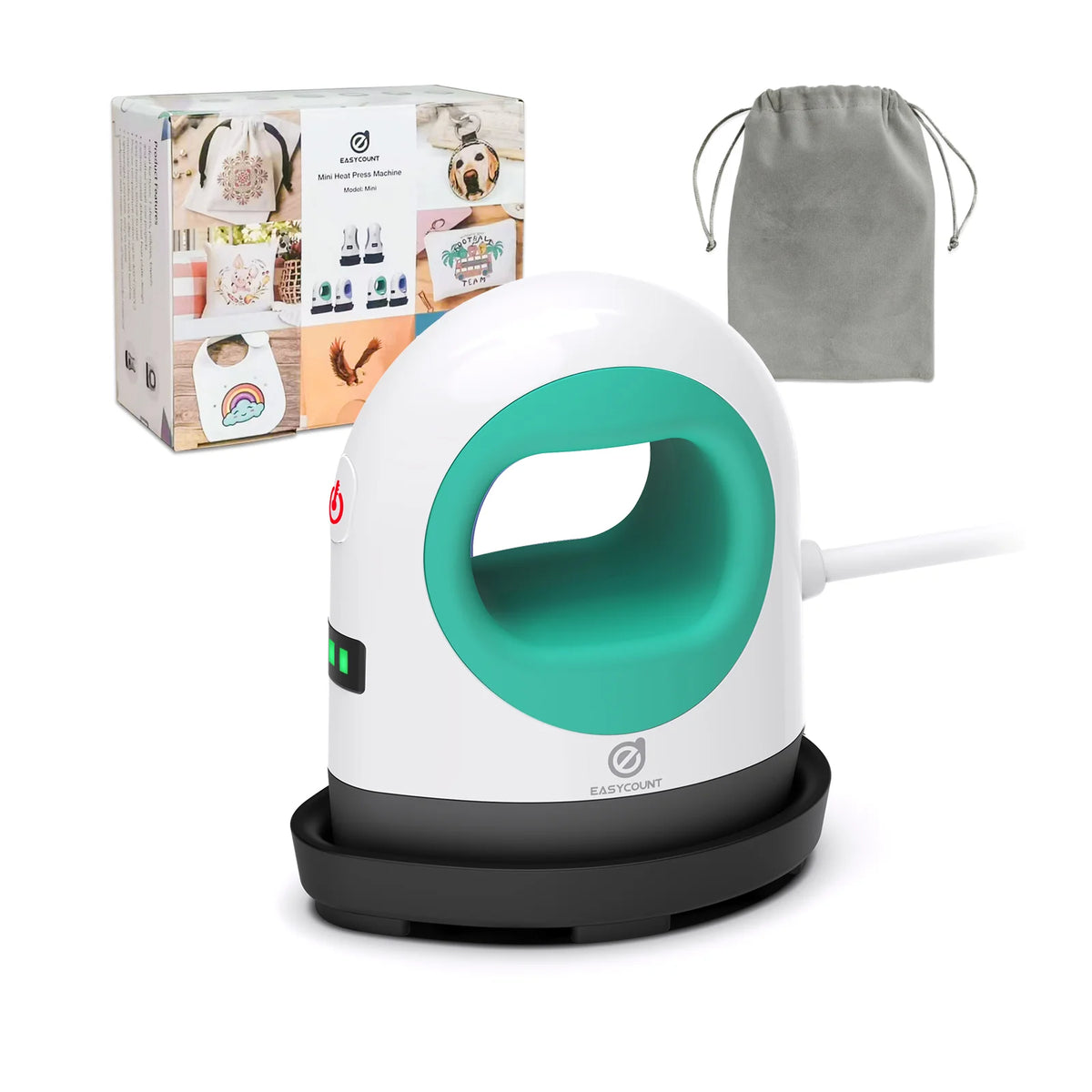 MiniB Small Heat Press - Plug and Colour Options