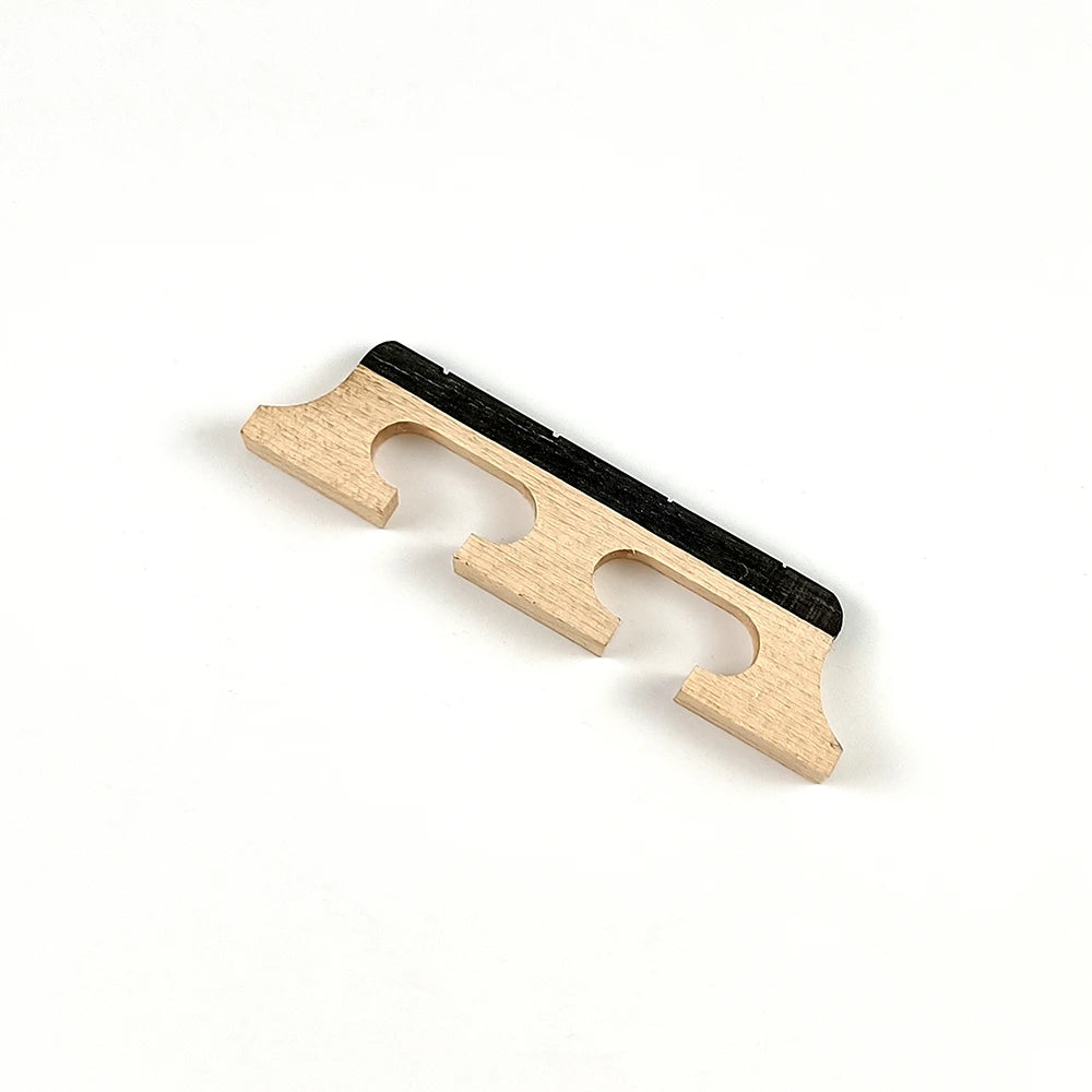 Maple and Ebony Banjo Bridge