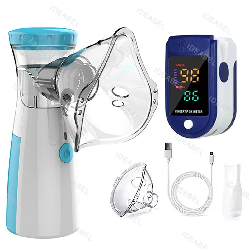 Przenośny nebulizator siatkowy z kubkiem 15 ml
