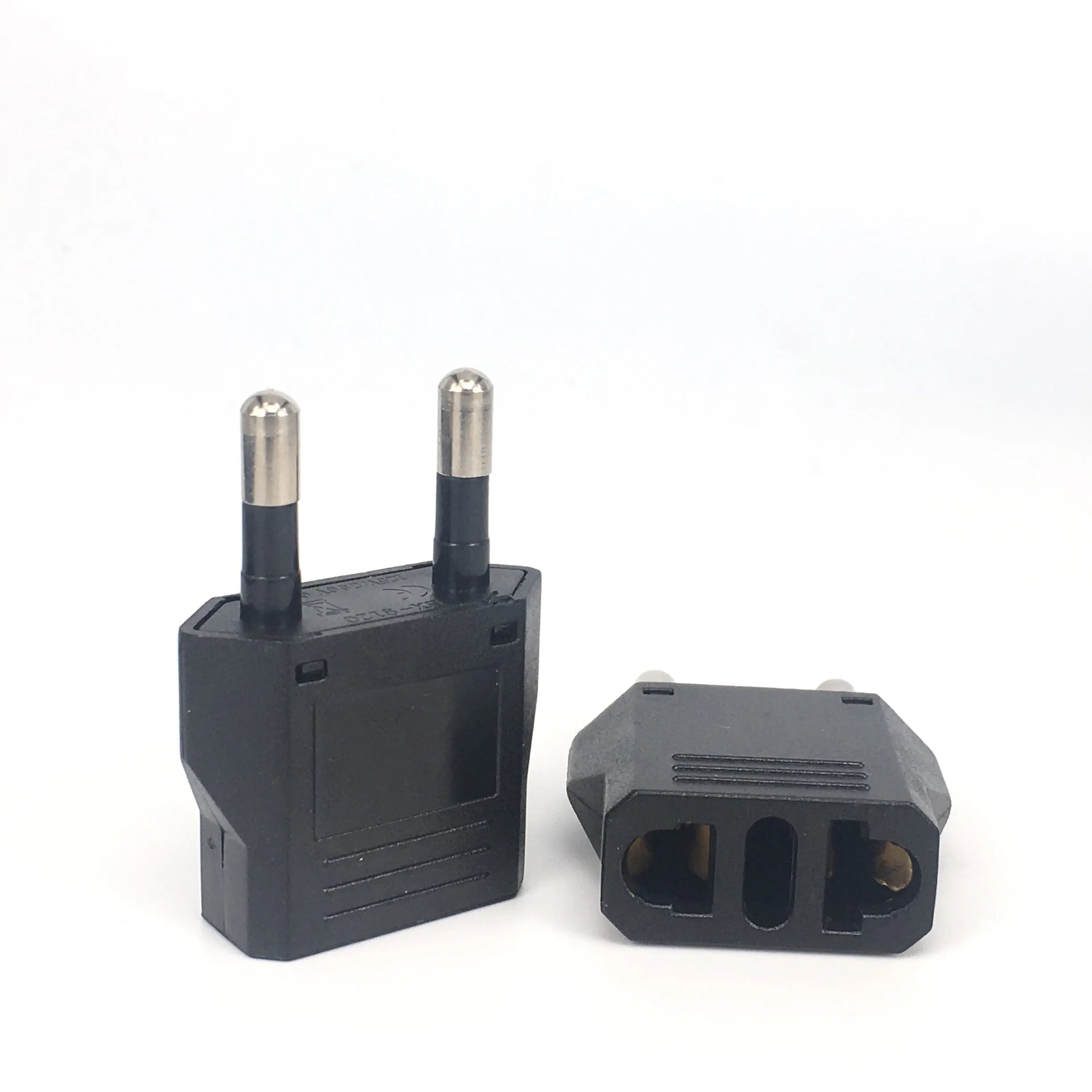1pcs Power Plug Adapter US To EU Euro Europe Plug Power Plug Converter Travel Adapter US to EU Adapter Electrical Socket 