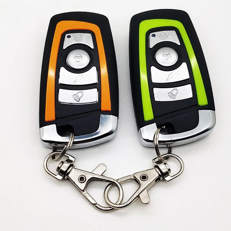 Alarm wibracyjny do motocykla 12 V z dwoma pilotami