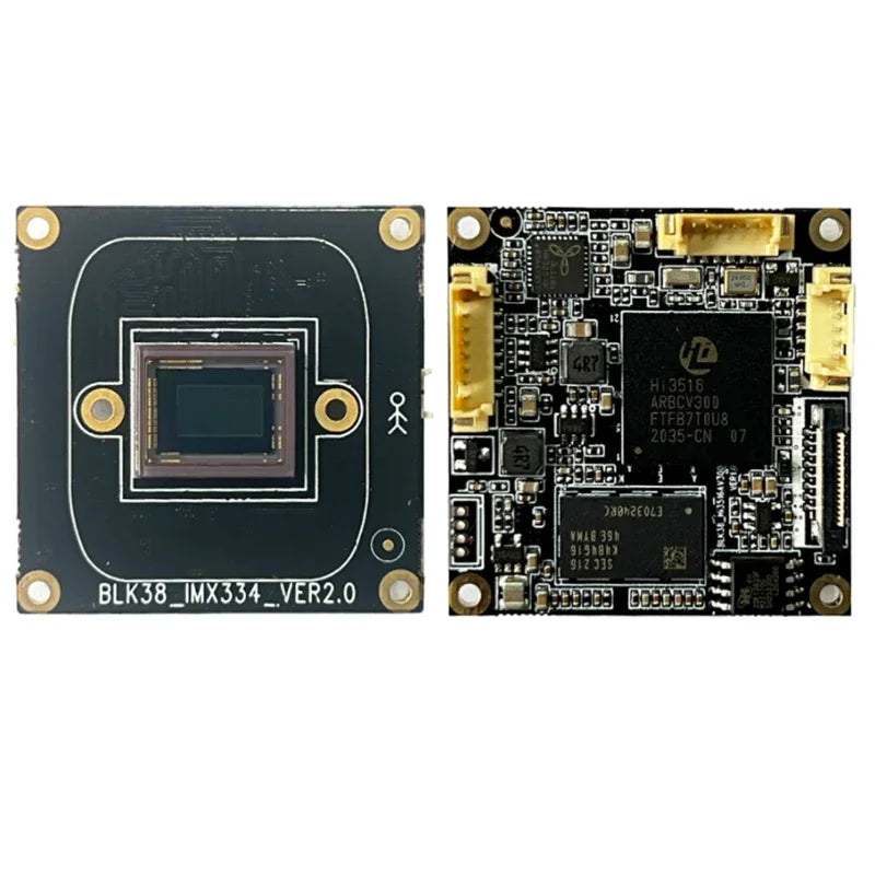 Module de caméra IP UHD 4K 8MP Starlight WDR à double flux