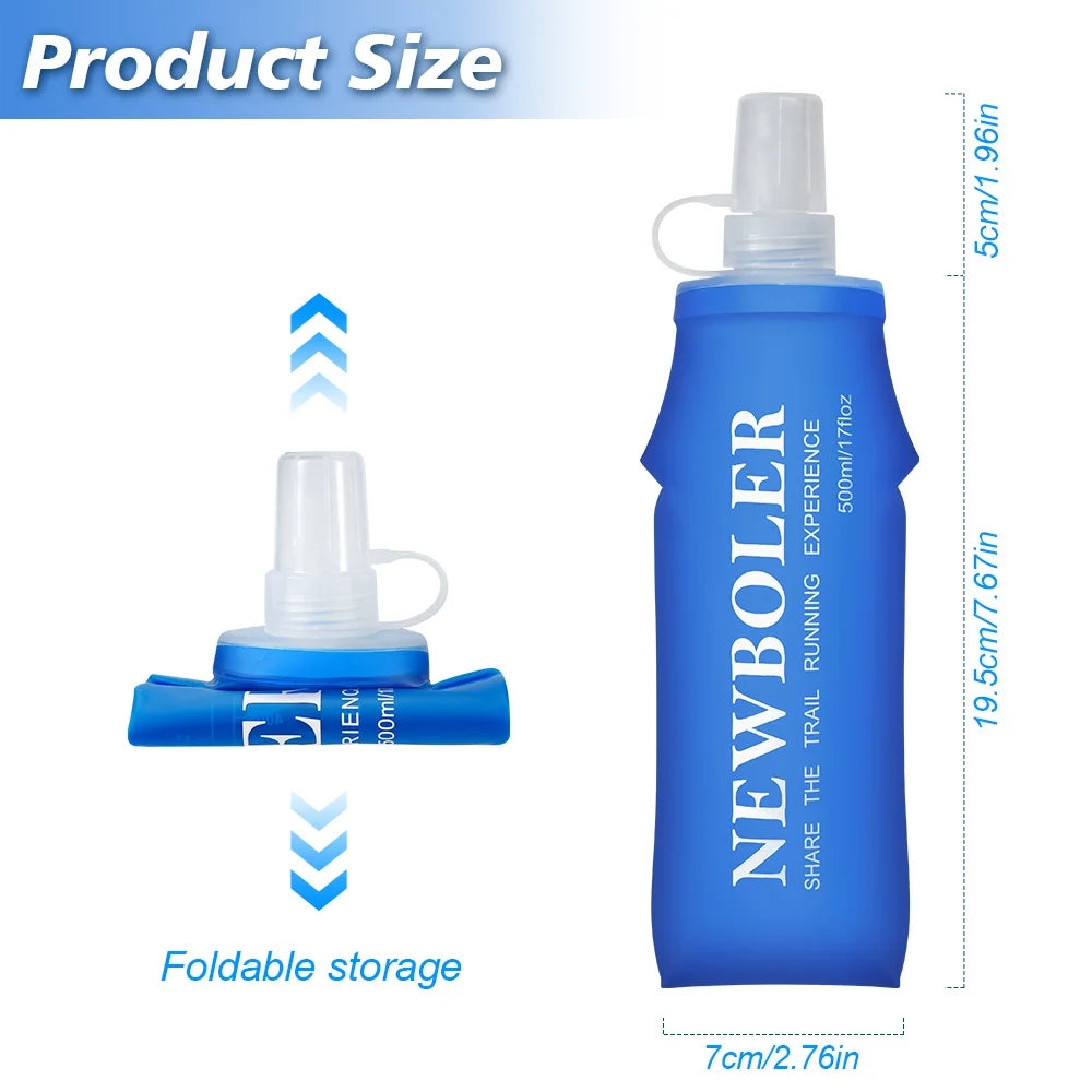 NEWBOLER Breathable Hydration Vest Trail Running Backpacks Lightweight Cycling Run Jogging Marathon Backpack Riding Climbing Bag 