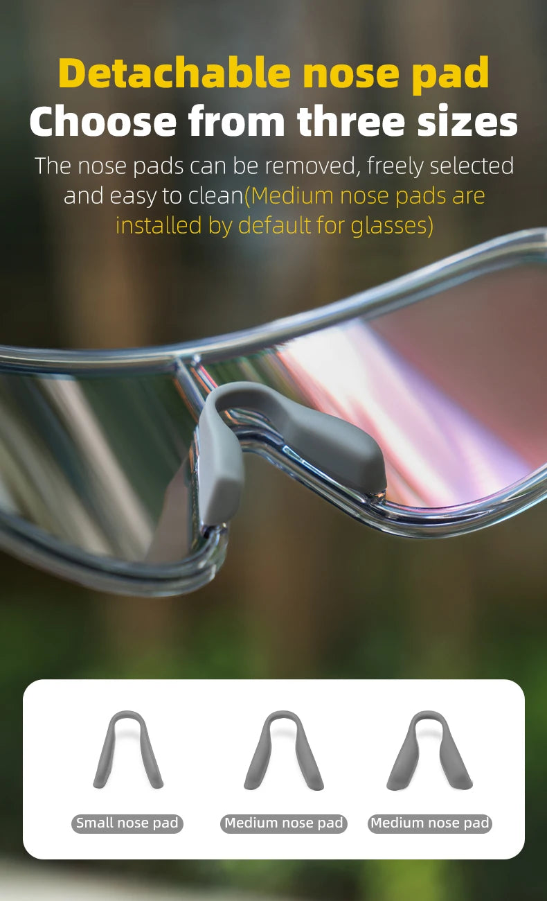 Photochromic MTB Cycling Glasses with UV400 Protection