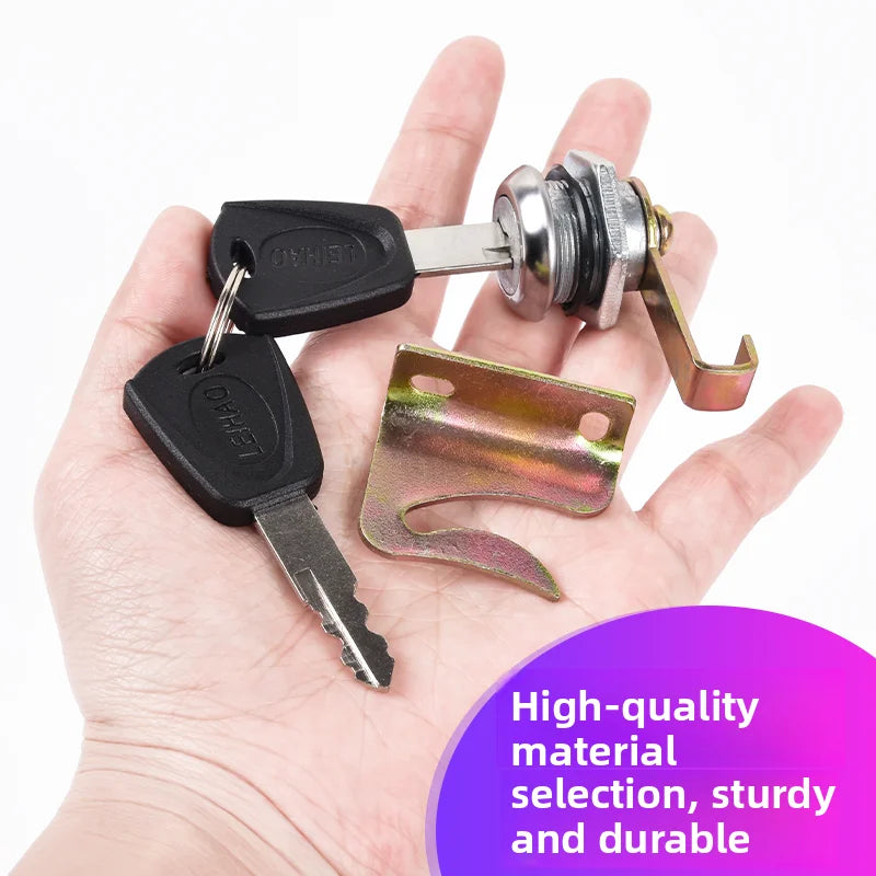 Fecho de substituição para banco traseiro/bagageira, compatível com scooters