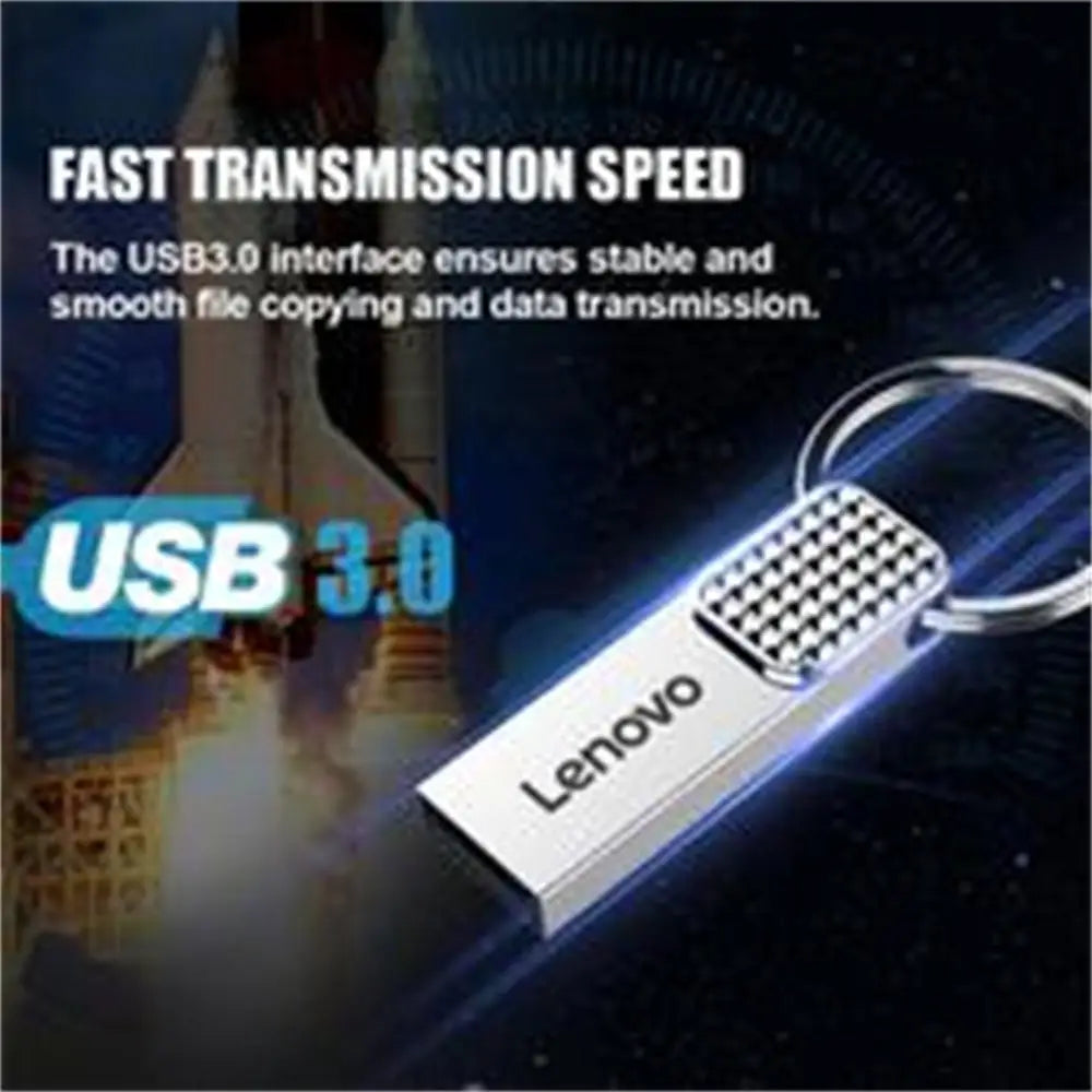 Lenovo USB Fleška 2TB OTG Metal USB 3.0 Pen Drive Key 1TB-64GB Type C High Speed ​​Pendrive Mini Flash Drive Memory Stick