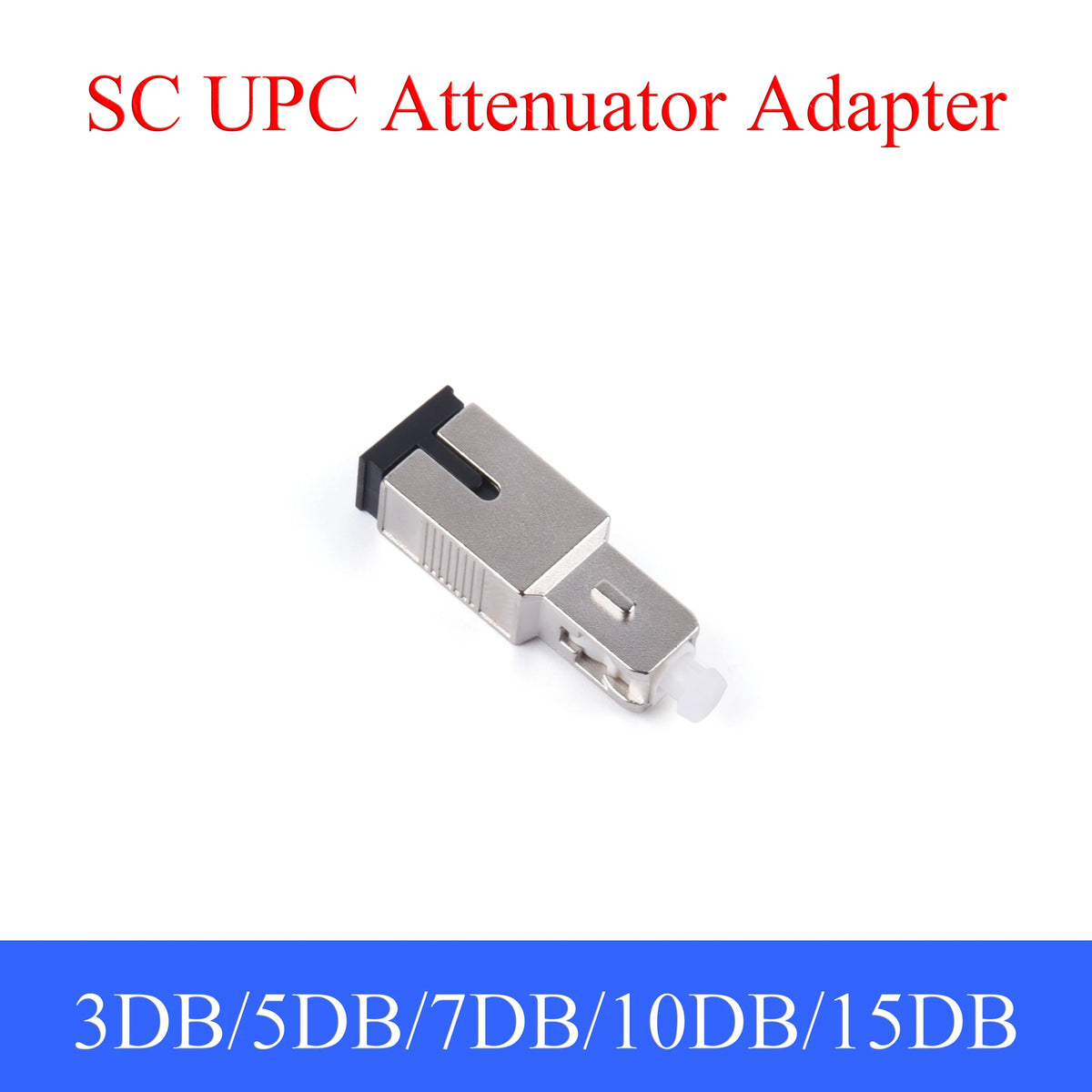 SC/UPC enkelmodig fiberoptisk dämpare