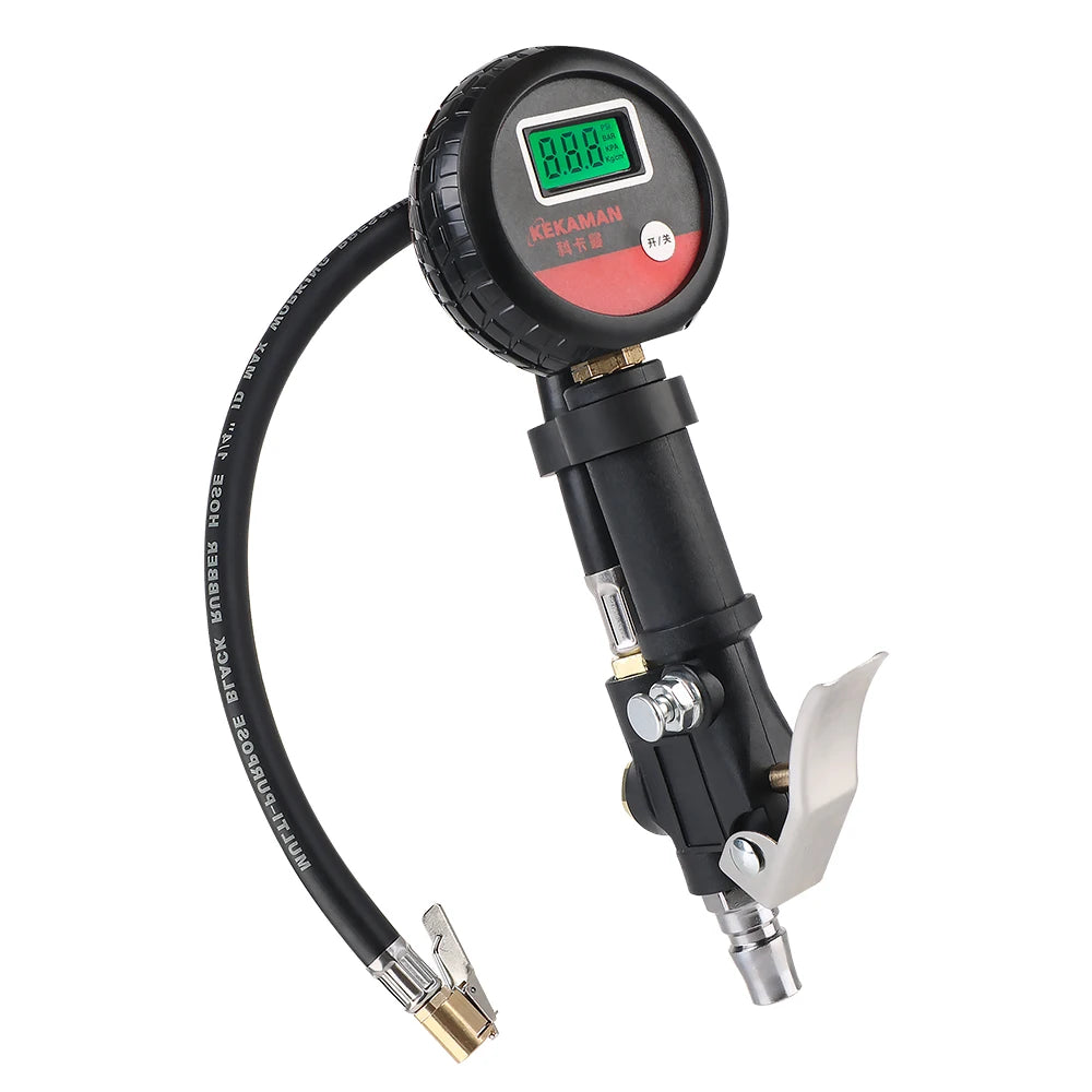 Digital Tyre Pressure Gauge with Release Button
