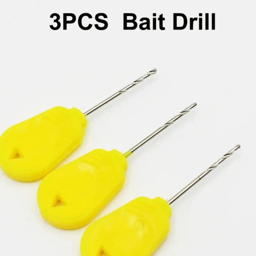 Set de ace sau burghiu pentru momeli de crap, 3 piese