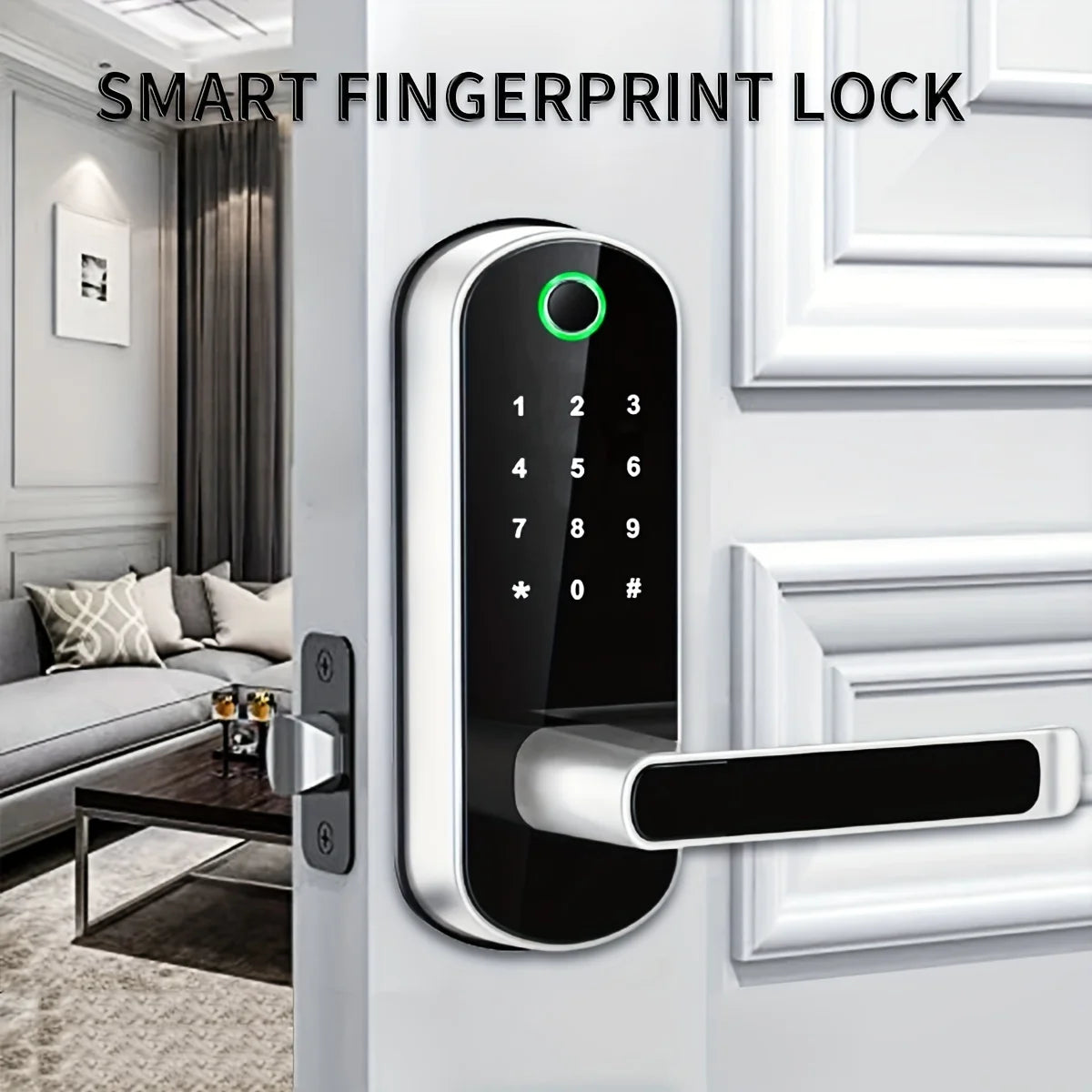 B05 Fingerprint and Keypad Door Lock