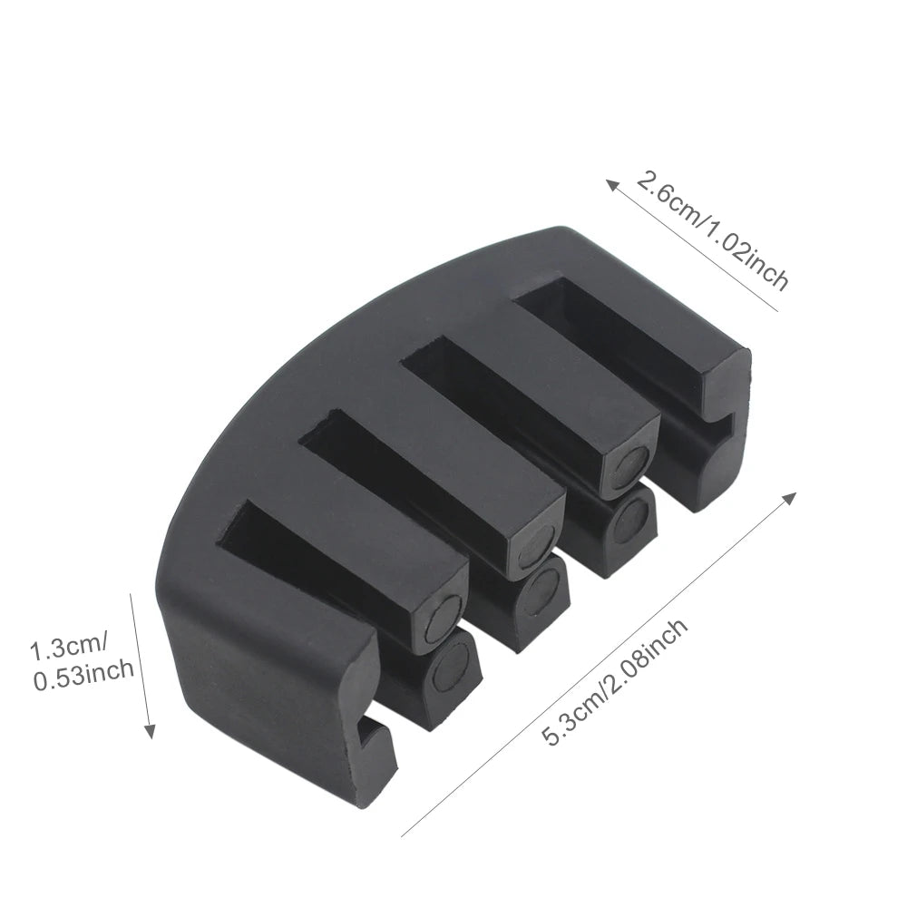 Five-Claw Rubber Cello Practice Mute