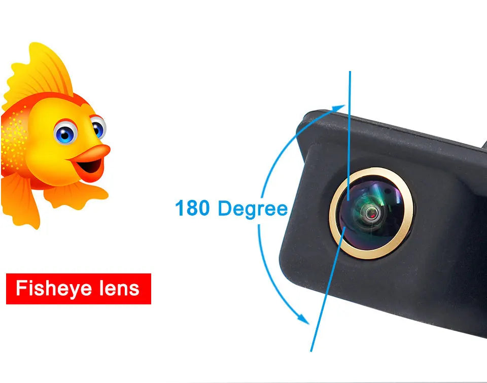 Rear View Camera For BMW X1 X3 E39 E53 E82 E88 E84 E90 E91 E92 E93 E60 E61 E70 E71 E72 Backup Reverse AHD 2K Fisheye Lens Camera