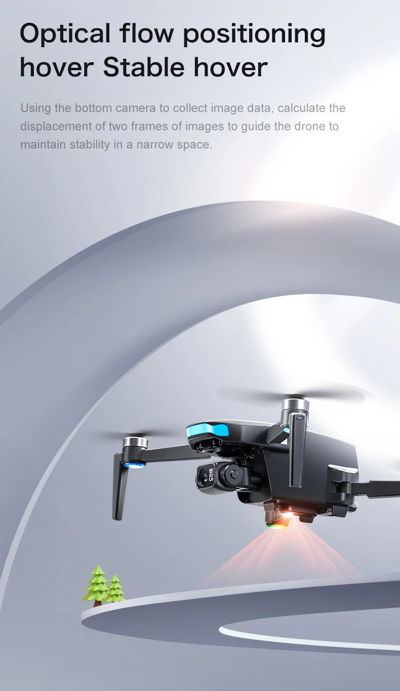 S-X1 MAX Profesyonel GPS Drone 4K Gimbal Kameralı