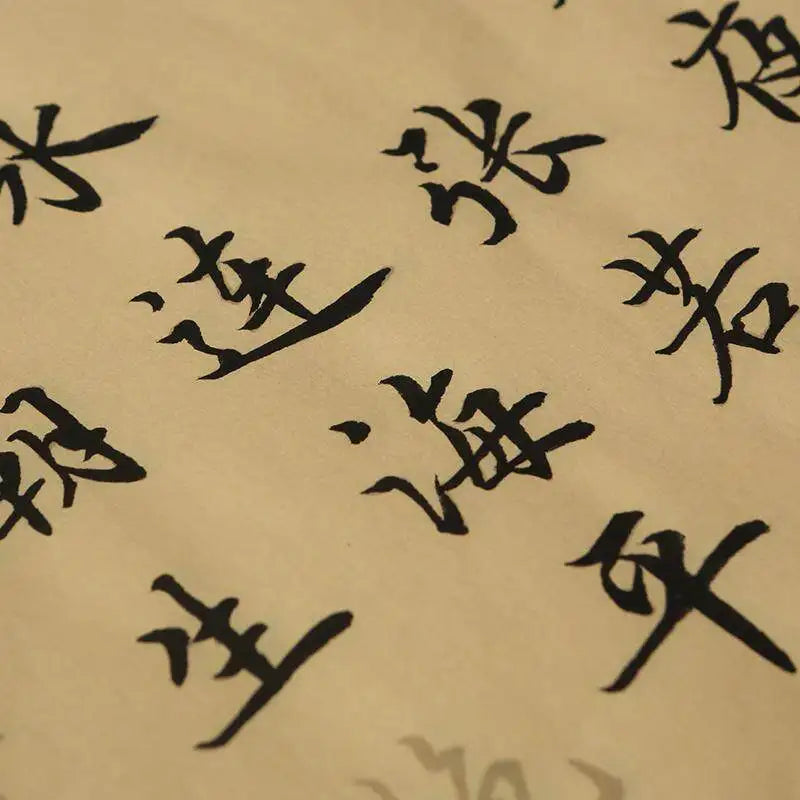 Chinese Calligraphy Practice Paper, 5 Sheets