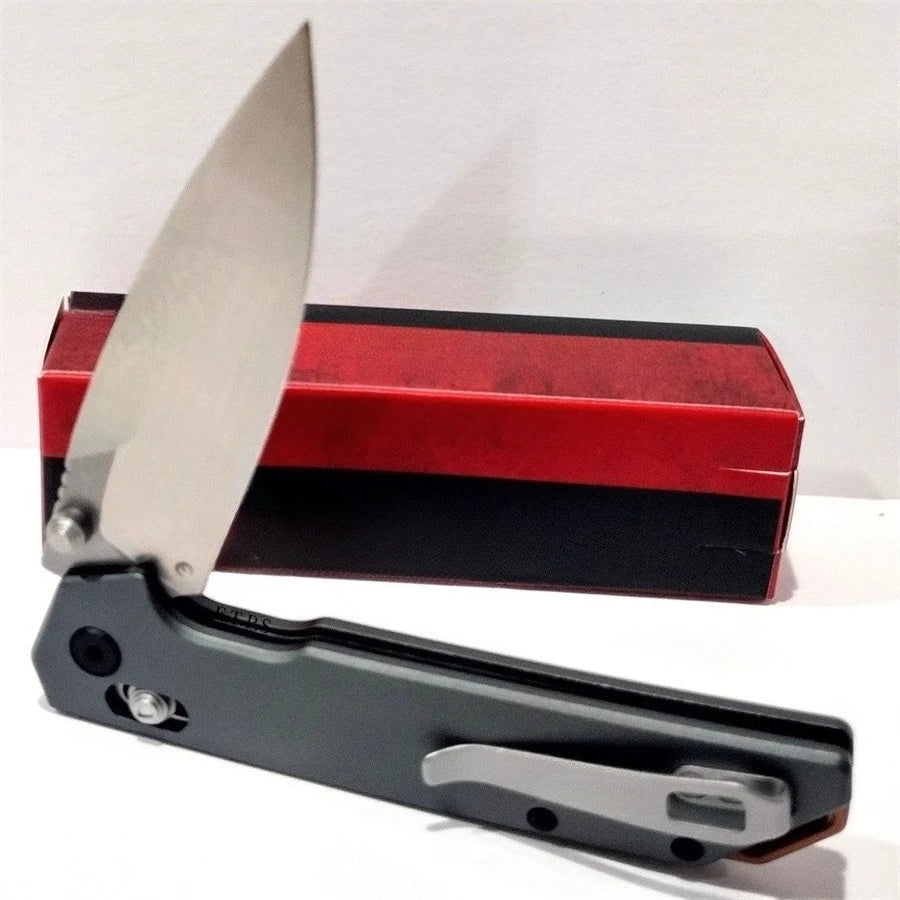 Lightweight Folding Knife 3.4" EDC Spear Point Blade with Reversible Clip