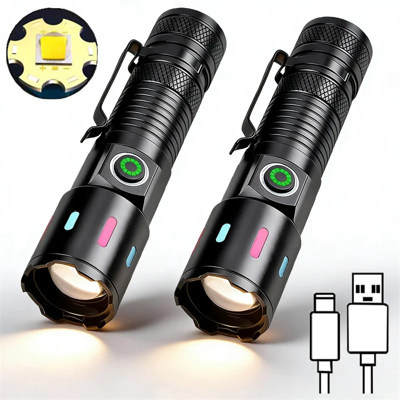 A05D Type-C Rechargeable Clip Flashlight