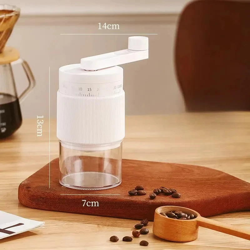 Portable Burr Coffee Grinder with 30 Grind Settings