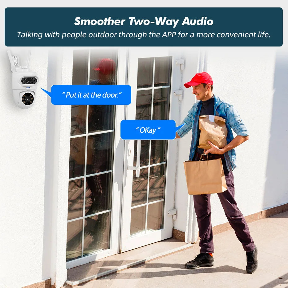 10MP 5K PTZ IP Camera for Outdoor Security