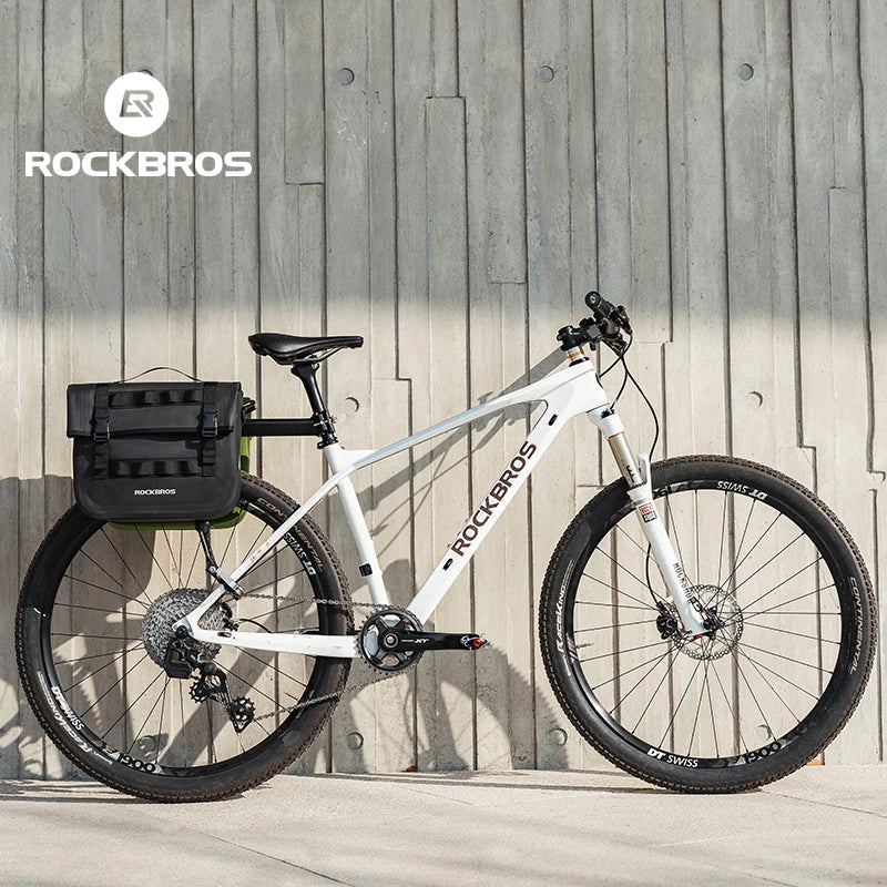 15L Bicycle Front & Fork Waterproof Bag Saddle Storage Pack