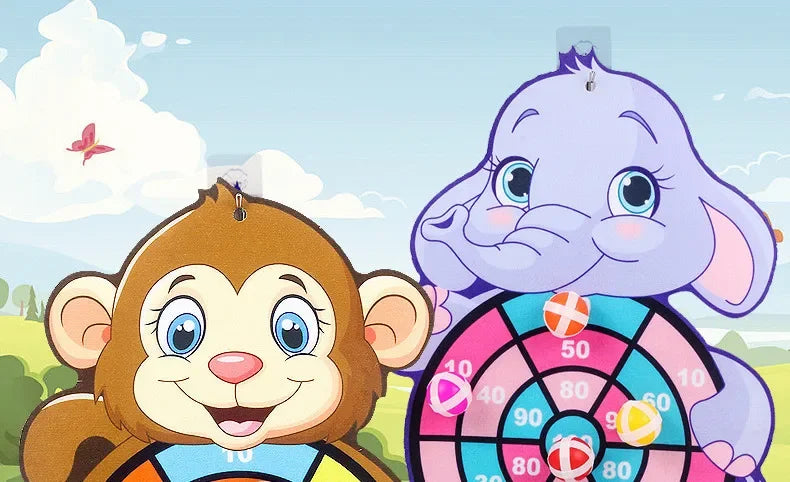 Educational Dart Board Baby Dart Indoor Sports Child Montessori Games for Children 3 to 7 Years 