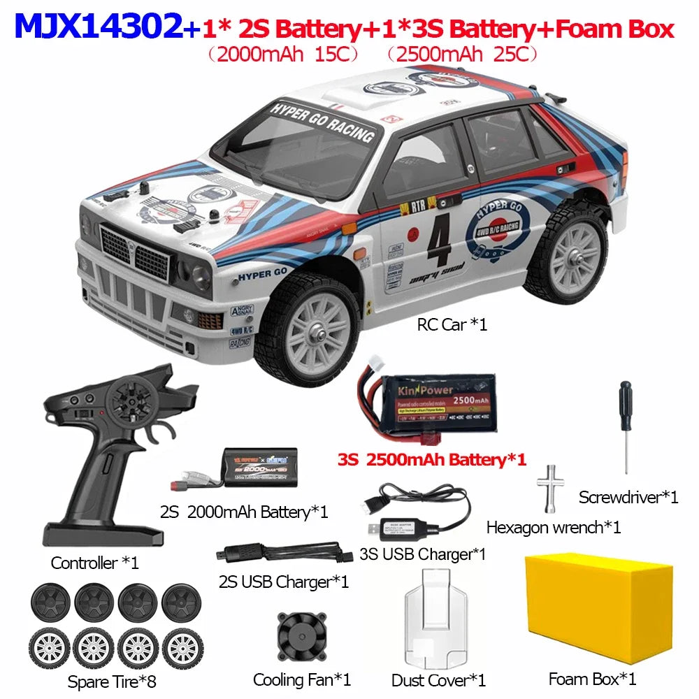 MJX Hyper Go 1/14 Brushless 4WD RC Car 55km/h High-Speed