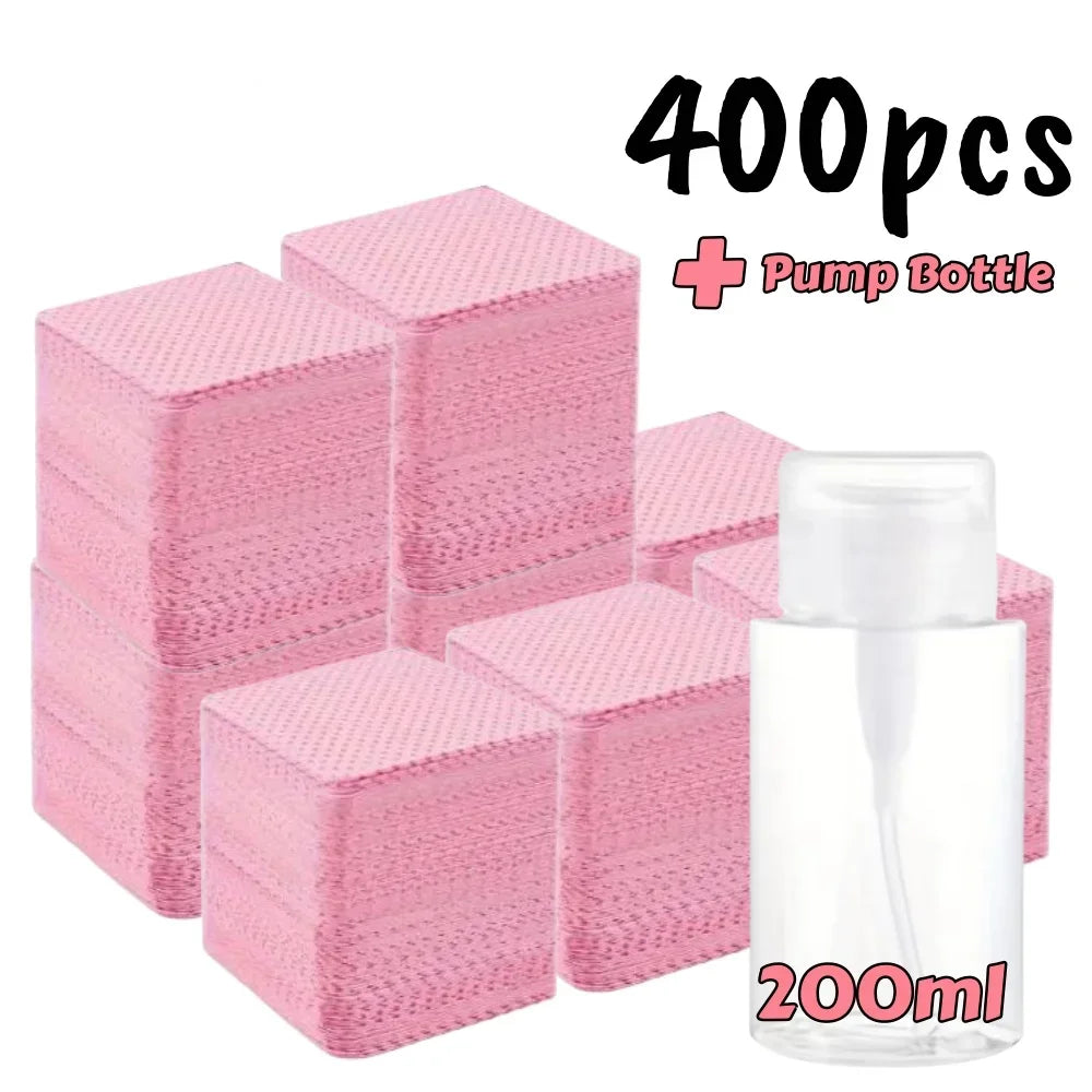 Lint-Free Nail Wipes Gel Cleansing Tissues