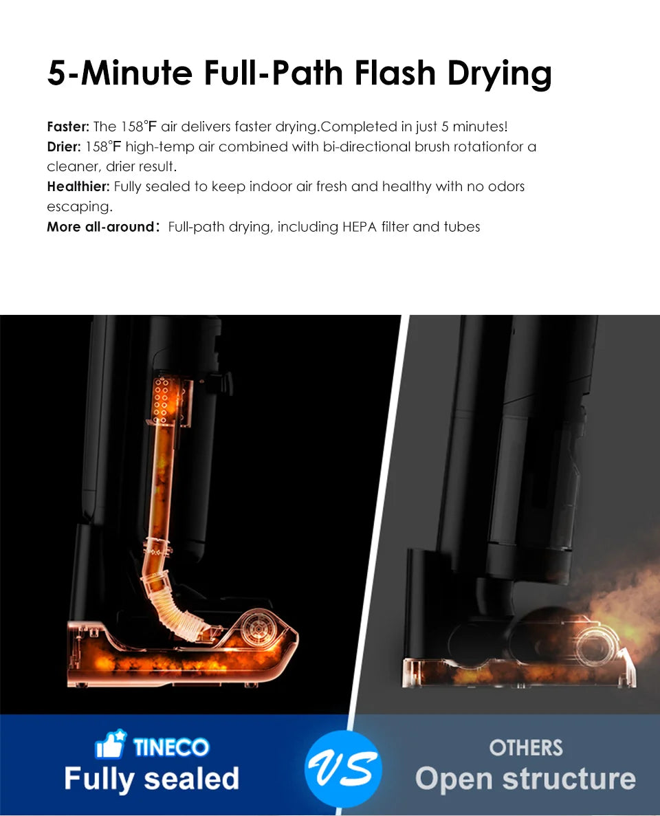 Aspirapolvere bagnato e asciutto Tineco Floor One Switch S6