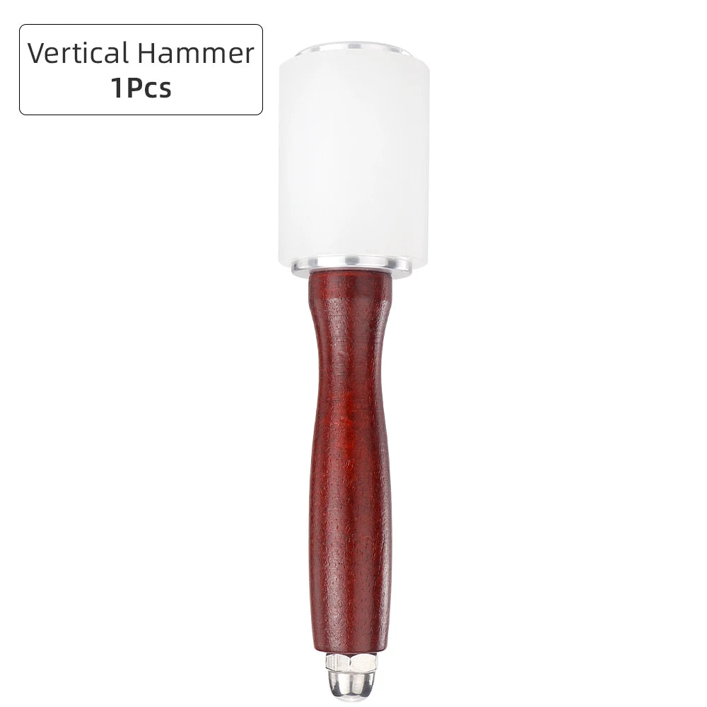 Nylon-Head Leathercraft Mallet, Two Shape Options