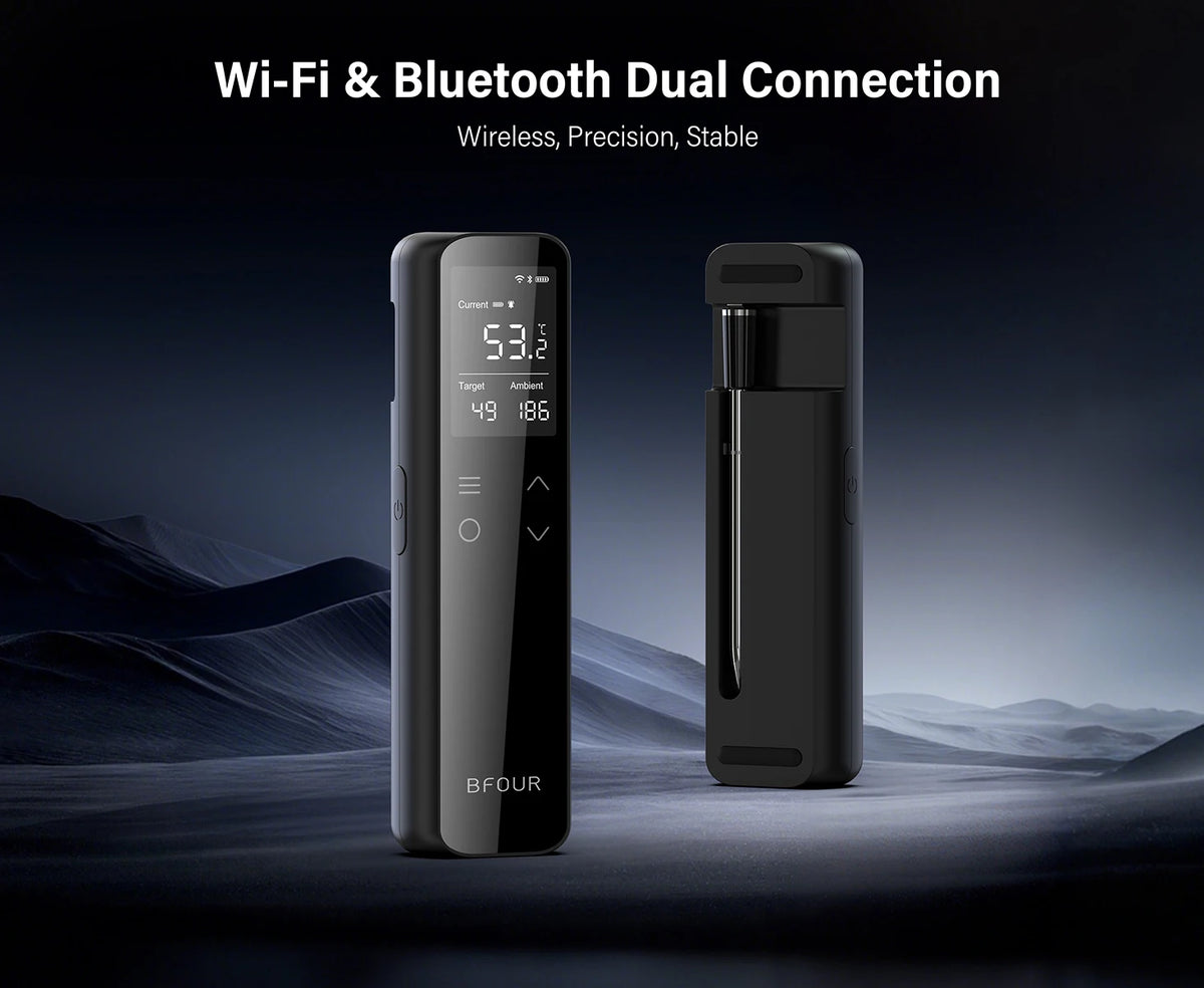 Wireless Digital Meat Thermometer with WiFi and Bluetooth