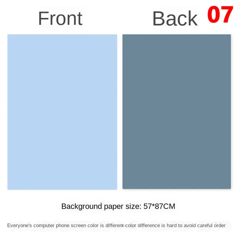 Double-Sided Product Photography Backdrop, 57 × 87cm