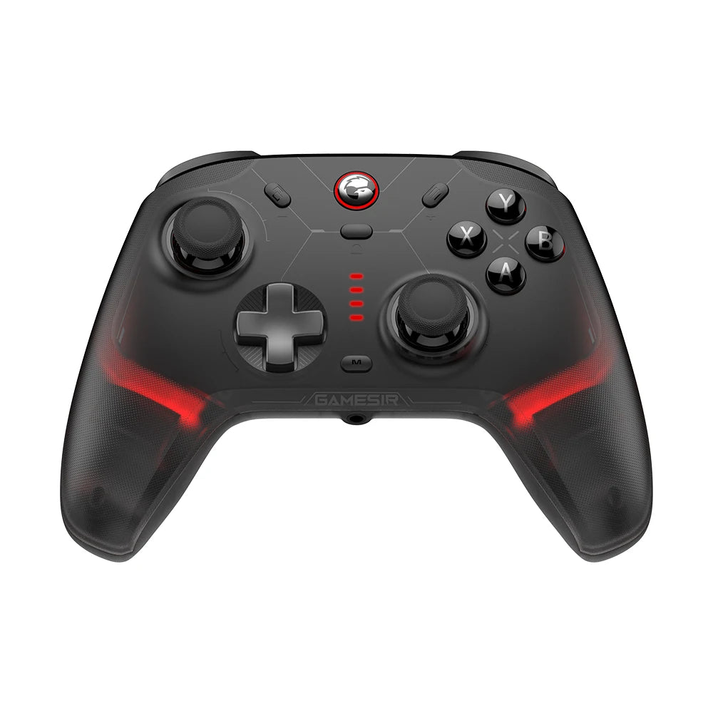 GameSir Cyclone 2 Bezdrátový Pro ovladač Bluetooth hernípad s nabíjecí stanicí Hall Effect joysticky pro Nintendo Switch, iPhone, Android & PC