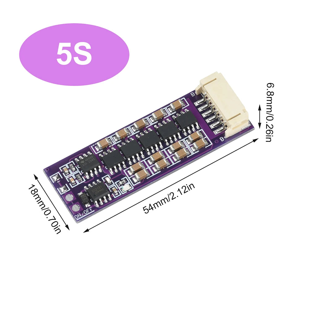 1.5 A Active Battery Balancer Board, 3S to 21S Lithium