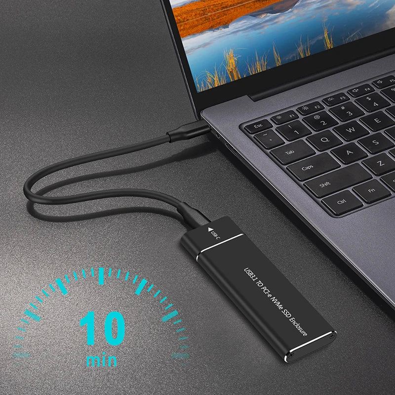 NVMe M.2 USB-C SSD Enclosure