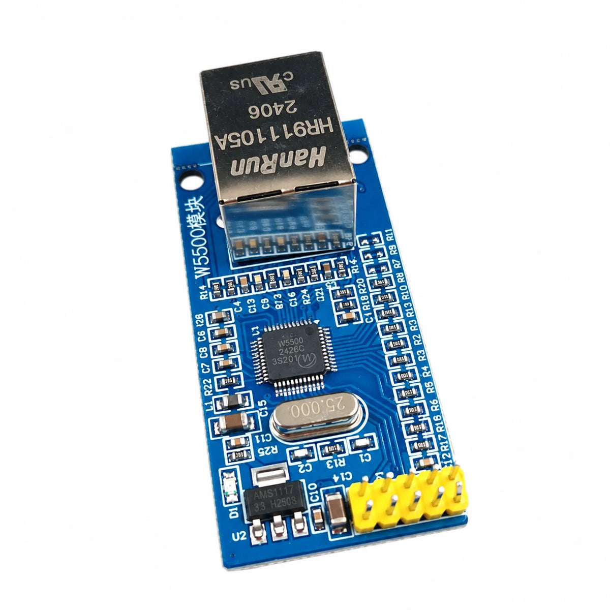 W5500 SPI Ethernet-nettverksmodul